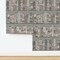 Rustic Monochrome Books Woods Reading Gray Green Classic Literature Custom Removable Wallpaper by Spoonflower Peel & Stick Wallpaper 2FT Wide